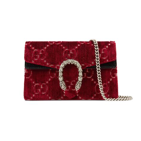 gucci dionysus red velvet|Dionysus GG super mini bag .